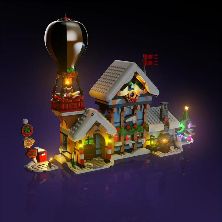 Actual product image Light my bricks LMB 2.0 LEGO® 10339# Santa's Post Office Light Kit