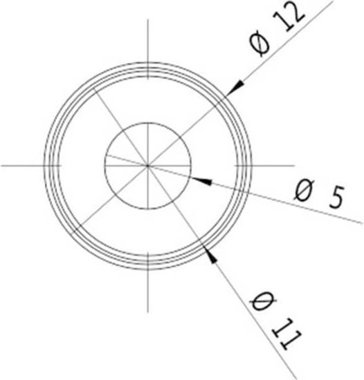 Actual product image Picotronic Laser module dot red 0.4 mW DD635-0.4-3(12x34) (70112955)