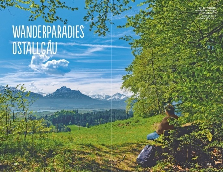 Produktbild Einfach glücklich wandern – Allgäu (Deutsch, Wilfried und Lisa Bahnmüller, 2020)