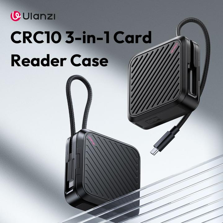 Actual product image Ulanzi CRC10 3 in 1 Card Reader Case (USB)