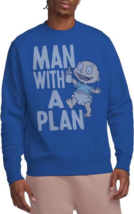 Immagine prodotto Rugrats Man With A Plan Felpa Adulto Unisex (L)