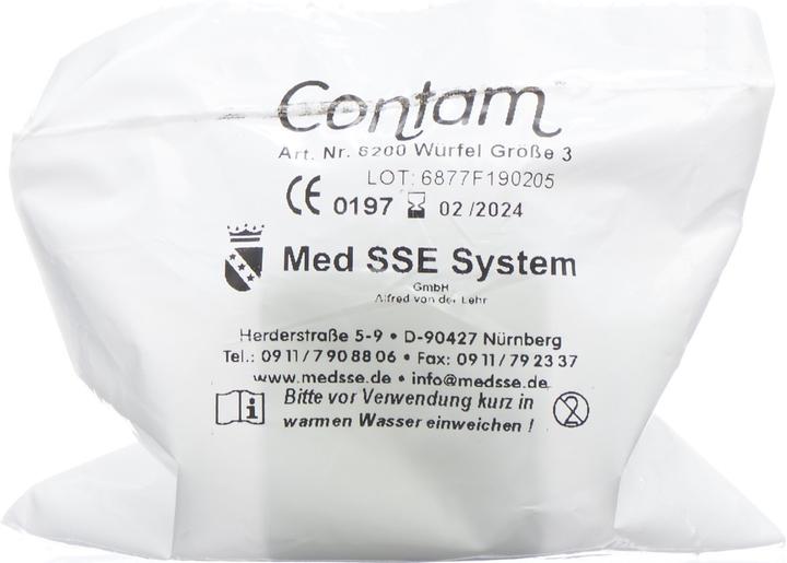 Actual product image Contam Cube tampon 42mm size 3 (5 pcs) (5 x)