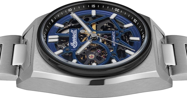 Image du produit Ingersoll 1892 Ingersoll I14305 Herrenuhr Ingersoll Vert Automatik 43mm 5ATM (Montre squelette, 43 mm)