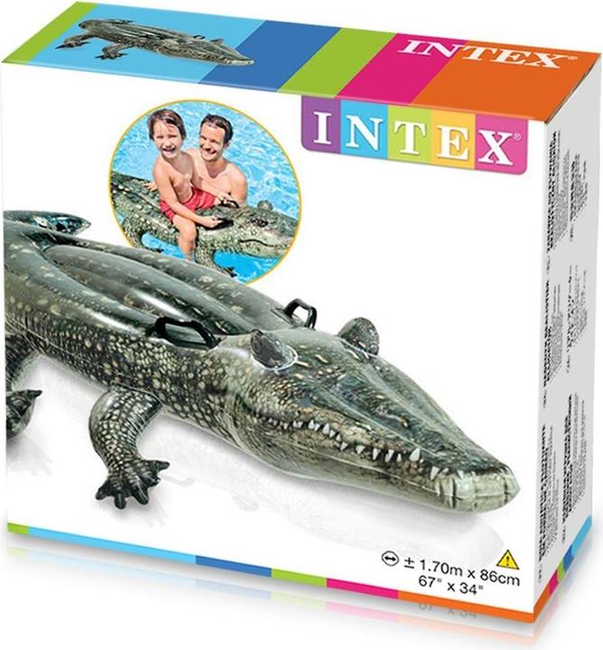 Actual product image Intex Realistic Gator