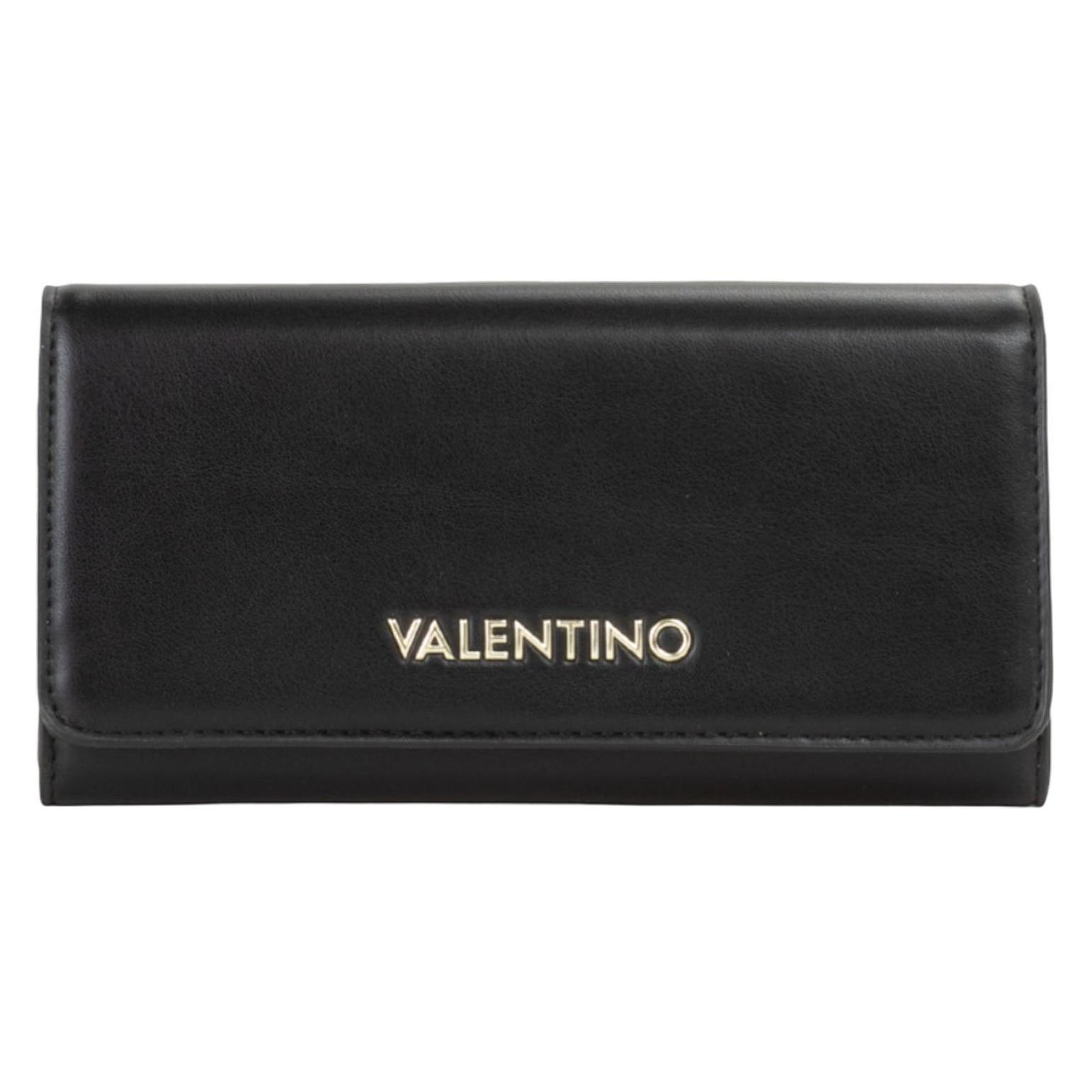 Valentino, Damen, Portemonnaie, Clio Re Wallet, Schwarz