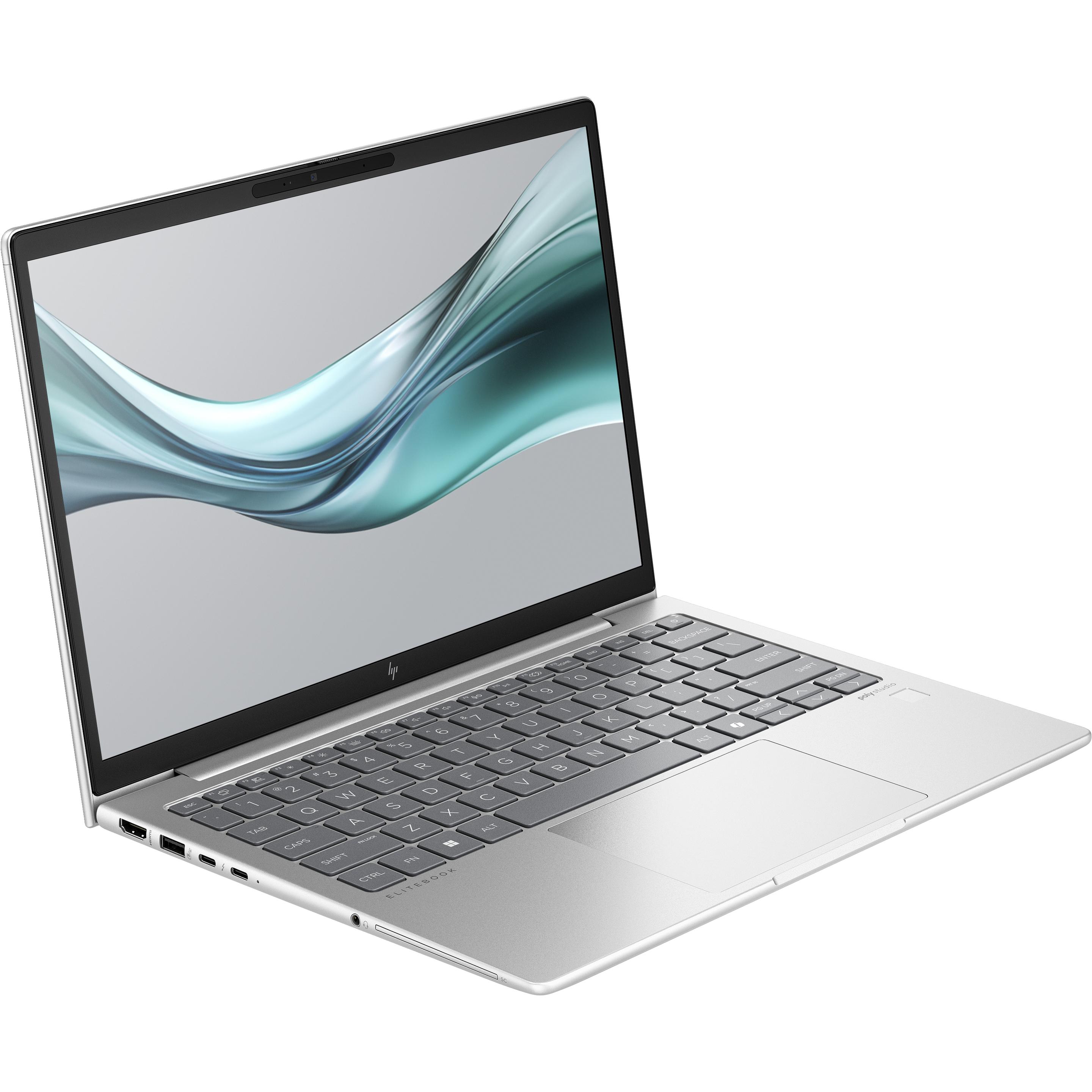 HP EliteBook 630 G11 (13.30", 512 GB, 16 GB, DE, Intel Core Ultra 5 125U), Notebook, Silber