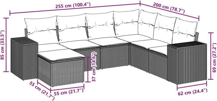 Produktbild vidaXL Franco