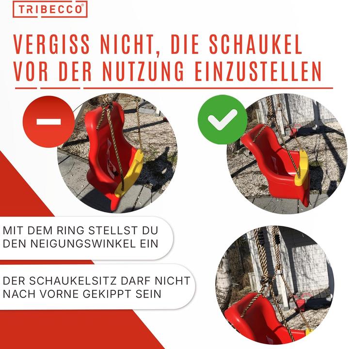 Produktbild Tribecco Kinderschaukel