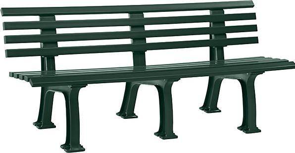 Actual product image kaiserkraft Plastic park bench