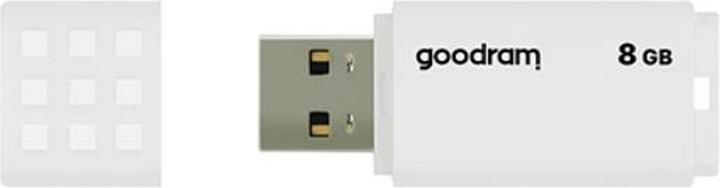 Actual product image Goodram UME2 UME2-0080W0R11 Pendrive (8 GB, USB 2.0, white) (8 GB, USB-A)
