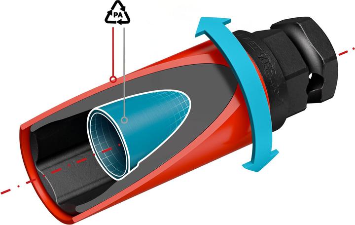 Actual product image HAZET 903SLg6-21 Steckschlüsseleinsatz (21 mm)