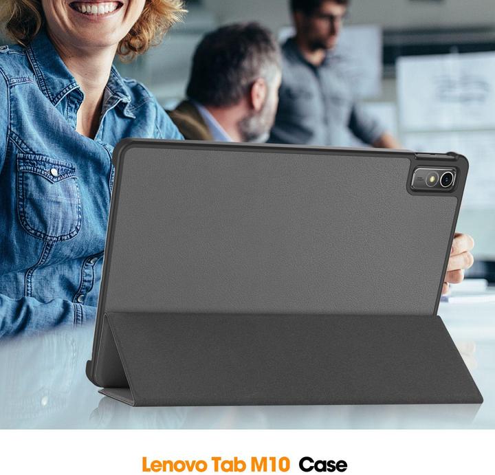 Produktbild Lobwerk Cover für Lenovo Tab M10 5G TB-360ZU 2023 10.6 Zoll Tablethülle Schlank mit Standfunktion und Auto S