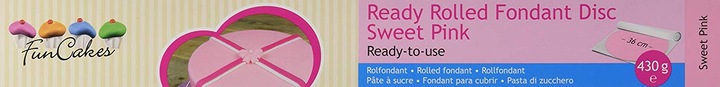 Nährwerte und Zutaten idiS Fondant ausgerollt (1 x)