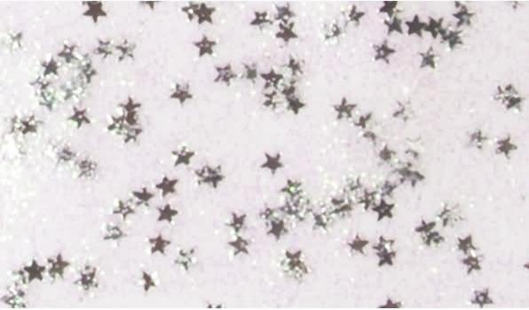 Produktbild Knorr Prandell Glitter Confetti Glue, 50ml (Silber, Sterne, 50 ml)