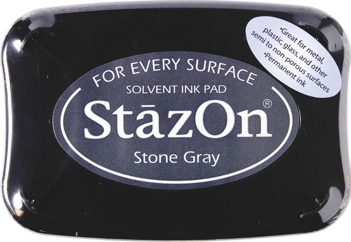 Tsukineko StazOn inkpad Stone gray