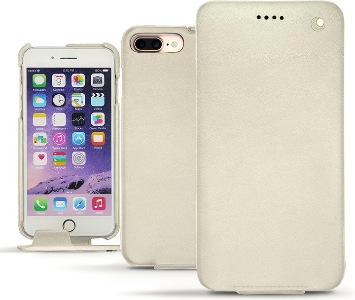 Actual product image Noreve Leather cover vertical (Samsung Galaxy S9+, Apple iPhone 7 Plus)