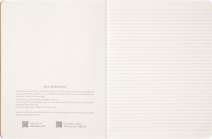 Actual product image Moleskine Cahier Limited Edition Harry Potter (190 x 250 mm, Lined, Soft cover)
