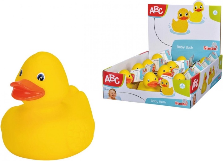 Actual product image Magni ABC Bath Ducks 8cm