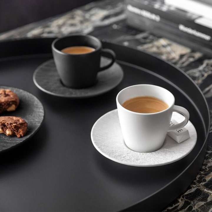 Immagine prodotto Villeroy & Boch Mokka-/Espressoobertasse Manufacture Rock blanc (60 ml, 1 x)