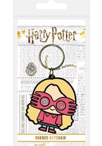Actual product image Pyramid Harry Potter Rubber Keychain Chibi Luna 6 cm