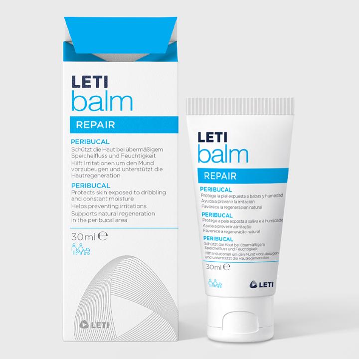 Image du produit Leti LETIbalm réparation crème péribuccale, 30 ml de crème (30 ml, Bains de bouche)