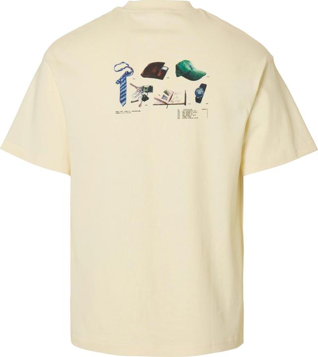 Actual product image Selected Homme Print T-Shirt mit Rundhalsausschnitt (XXL)