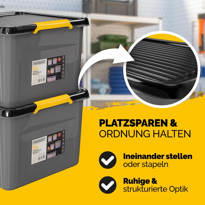 Produktbild Monzana Aufbewahrungsbox (39 cm, 40 l, 1x)
