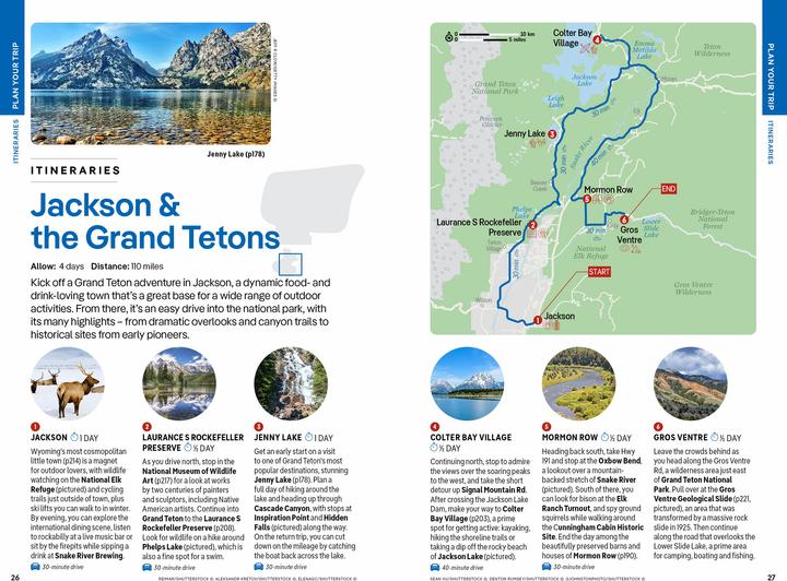 Produktbild Yellowstone & Grand Teton National Parks (Englisch, Collectif, Regis St. Louis, 2024)