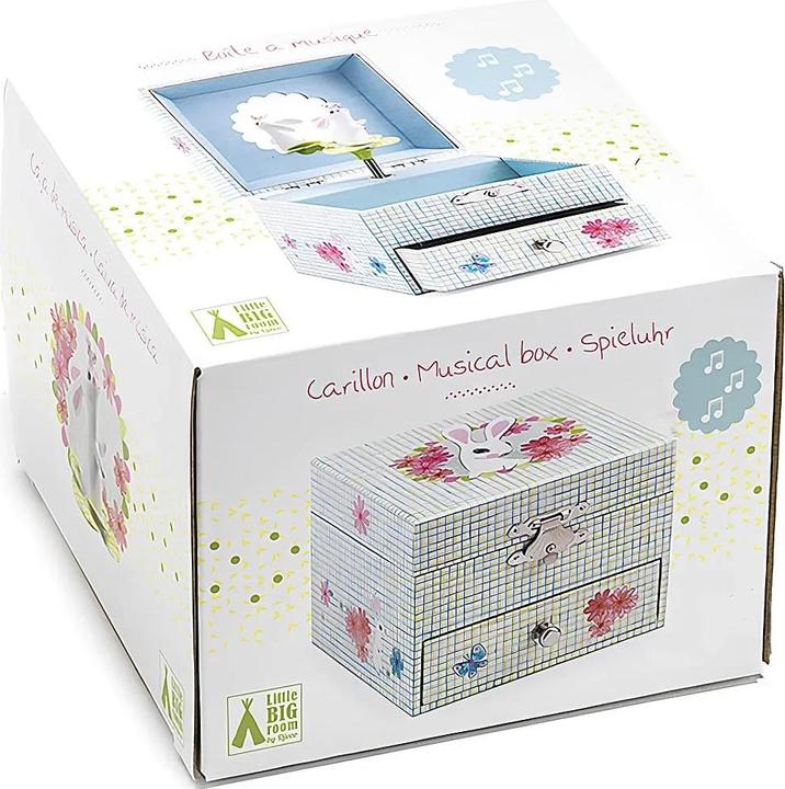 Actual product image Djeco Musical music box bunny