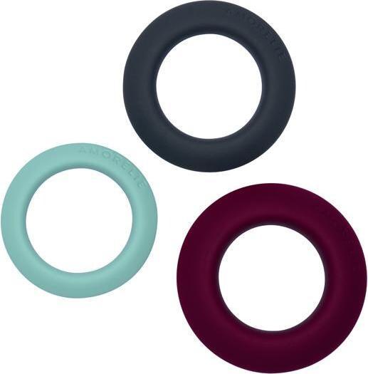 Amorelie »Threesome« PenisringSet (5.60 cm)