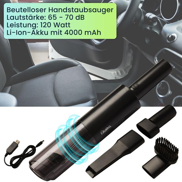 Produktbild Casativo Akku-Staubsauger, Handstaubsauger mit HEPA-Filter
