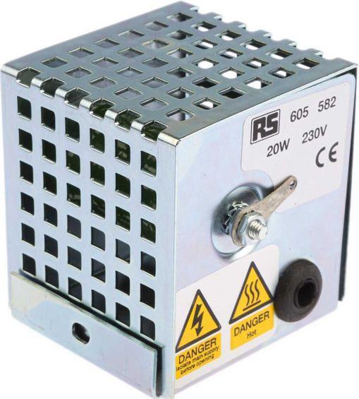 Image du produit RS PRO Chauffage de boîtier, 20W, 230V c.a.