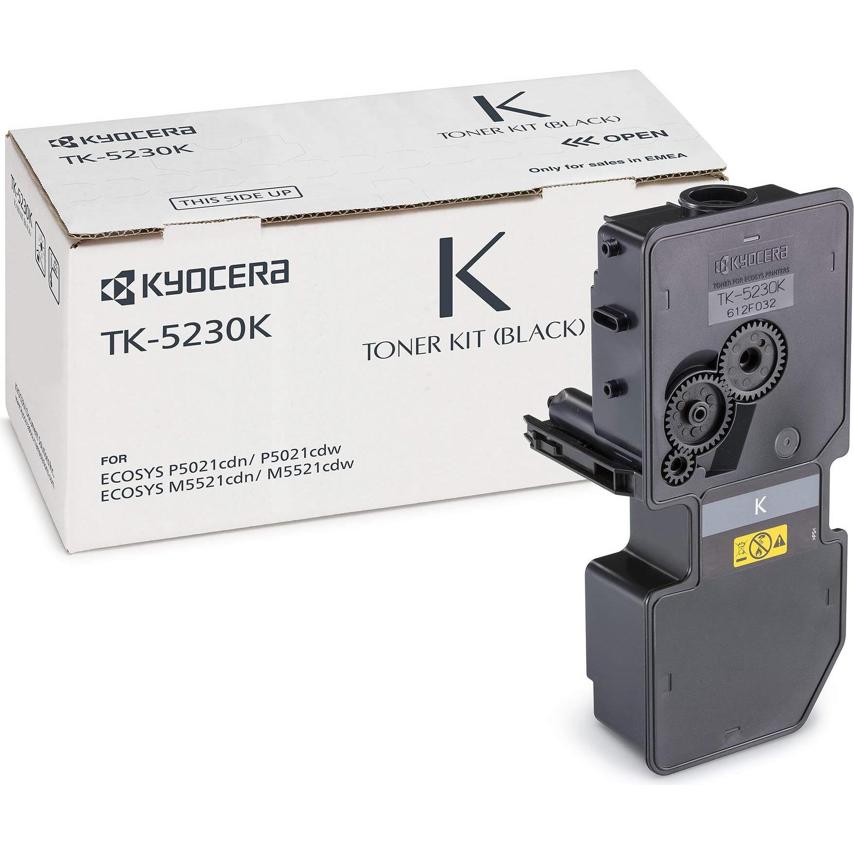 Kyocera, Toner, Tk-5230k (BK)