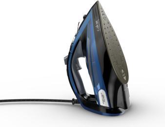 Actual product image Calor FV9834C0 strijkijzer Droog- & stoomstrijkijzer Durilium AirGlide Autoclean soleplate Zwart, Blauw 30 (3000 W, 240 g/min)