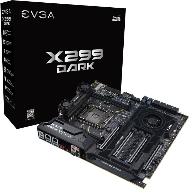 Actual product image EVGA X299 Dark (LGA 2066, Intel X299, E-ATX)