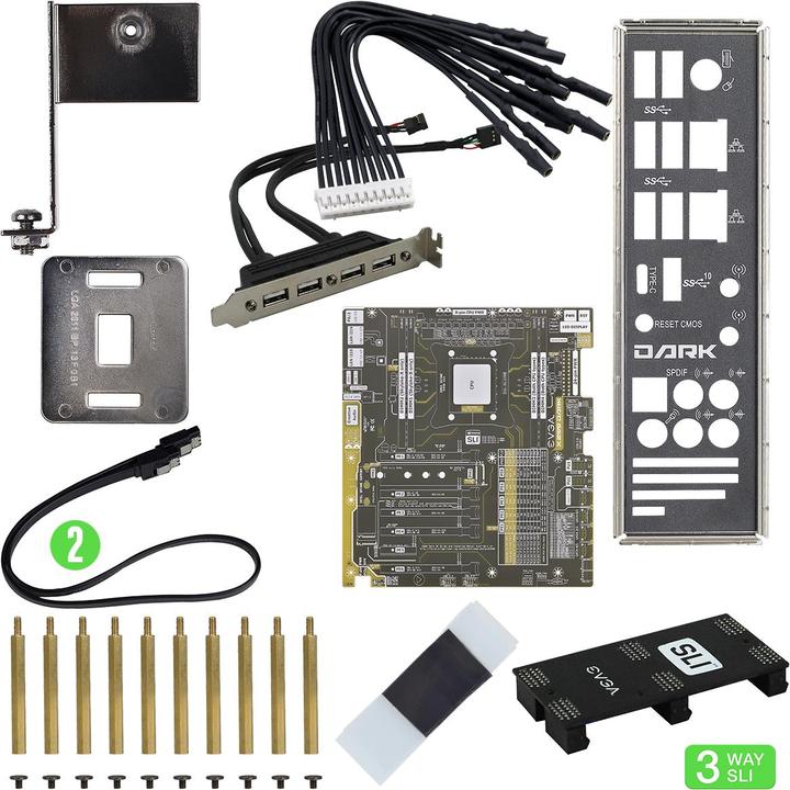 Image du produit EVGA X299 Foncé (LGA 2066, Intel X299, E-ATX)