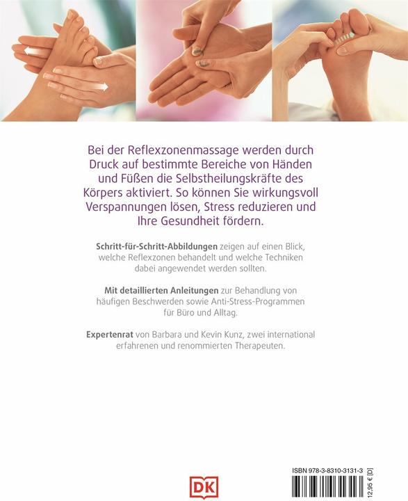 Produktbild Reflexzonenmassage (Deutsch, Barbara Kunz, Kevin Kunz, 2016)