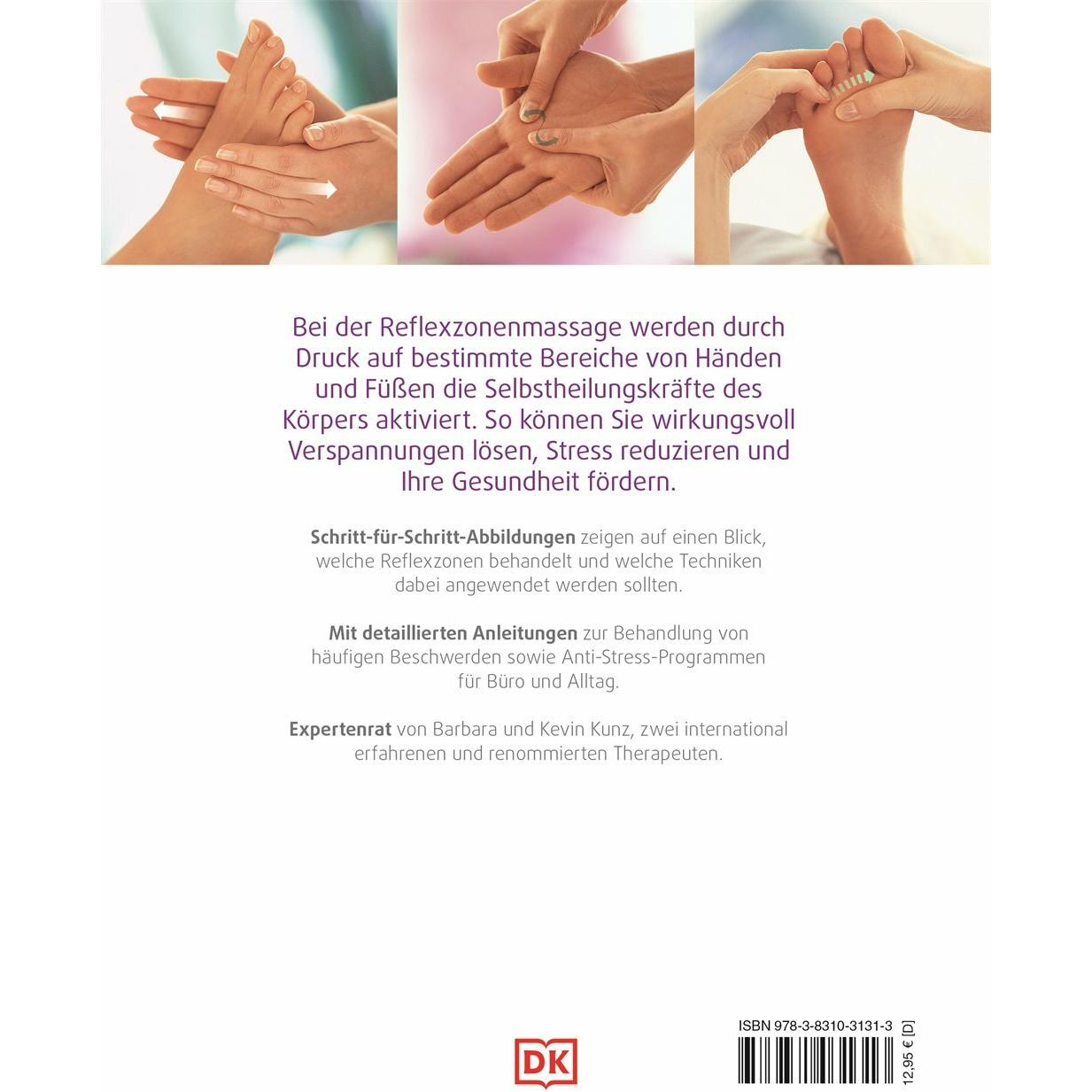 Thumbnail - Reflexzonenmassage, Ratgeber von Barbara Kunz, Kevin Kunz