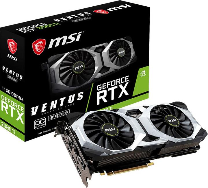 Immagine prodotto MSI GeForce RTX 2080 Ti VENTUS 11G GP (11 GB)