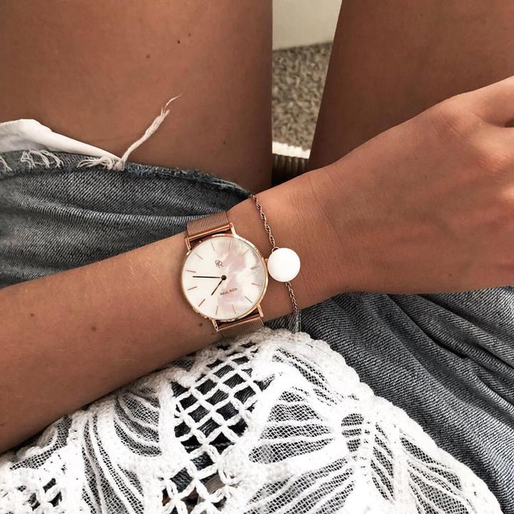 Actual product image Paul Rich Beverly Glam Rose Gold Mesh (Analogue wristwatch, 36 mm)