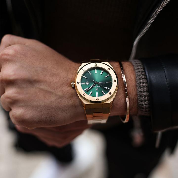 Actual product image Paul Rich Signature King's Jade (Analogue wristwatch, 45 mm)