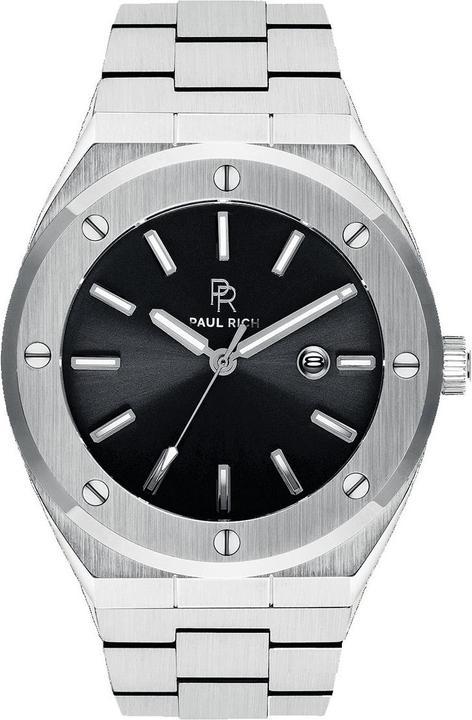 Actual product image Paul Rich Signature Carbon Black (Analogue wristwatch, 45 mm)