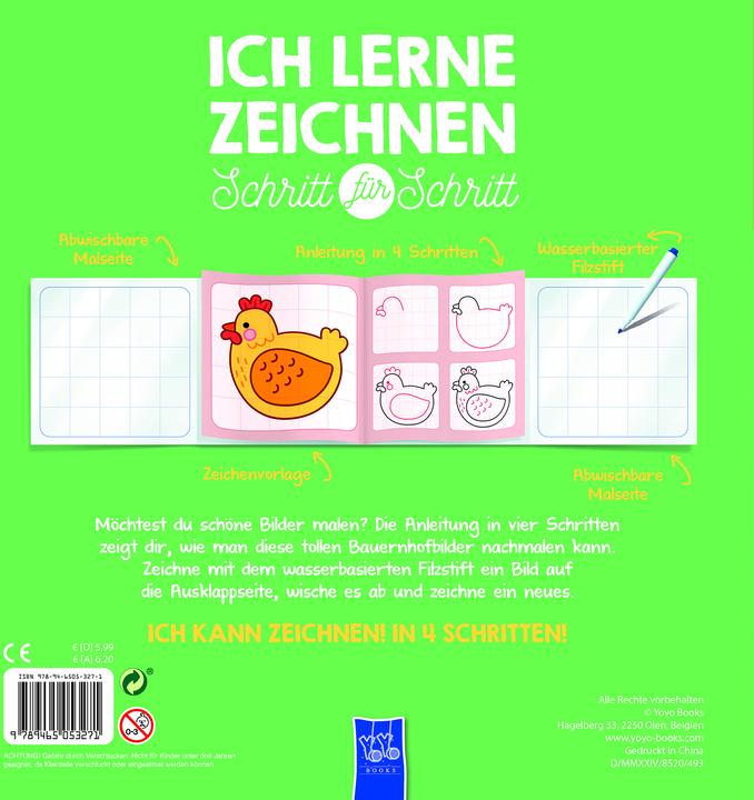 Image du produit Ich lerne zeichnen - Schritt fr Schritt: Bauernhof