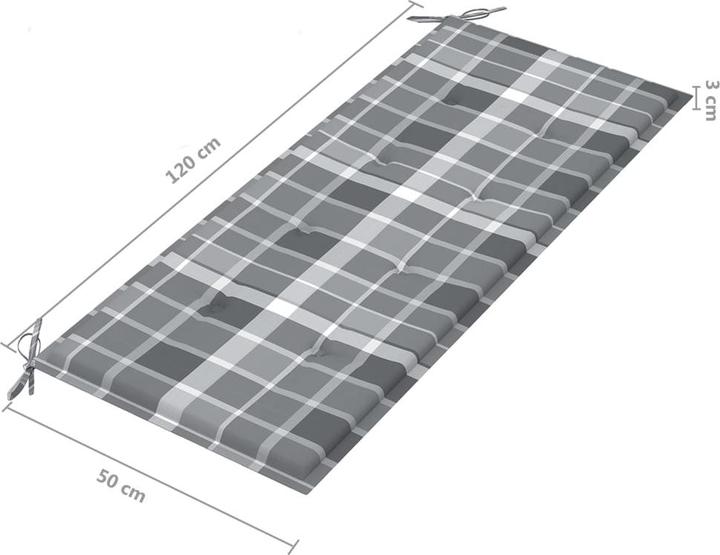Actual product image vidaXL Garden bench