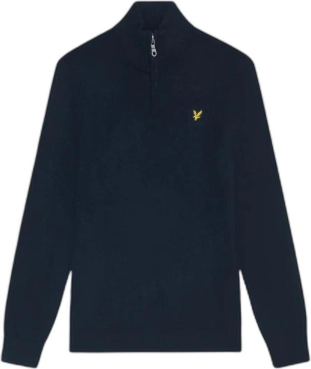 Produktbild Lyle and Scott Pullover aus Baumwolle und Merinowolle mit 1/4 Reissverschluss (S)