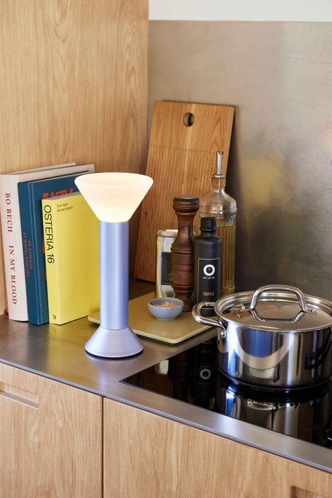 Actual product image Hübsch Flash Portable Lamp Metallic Purple