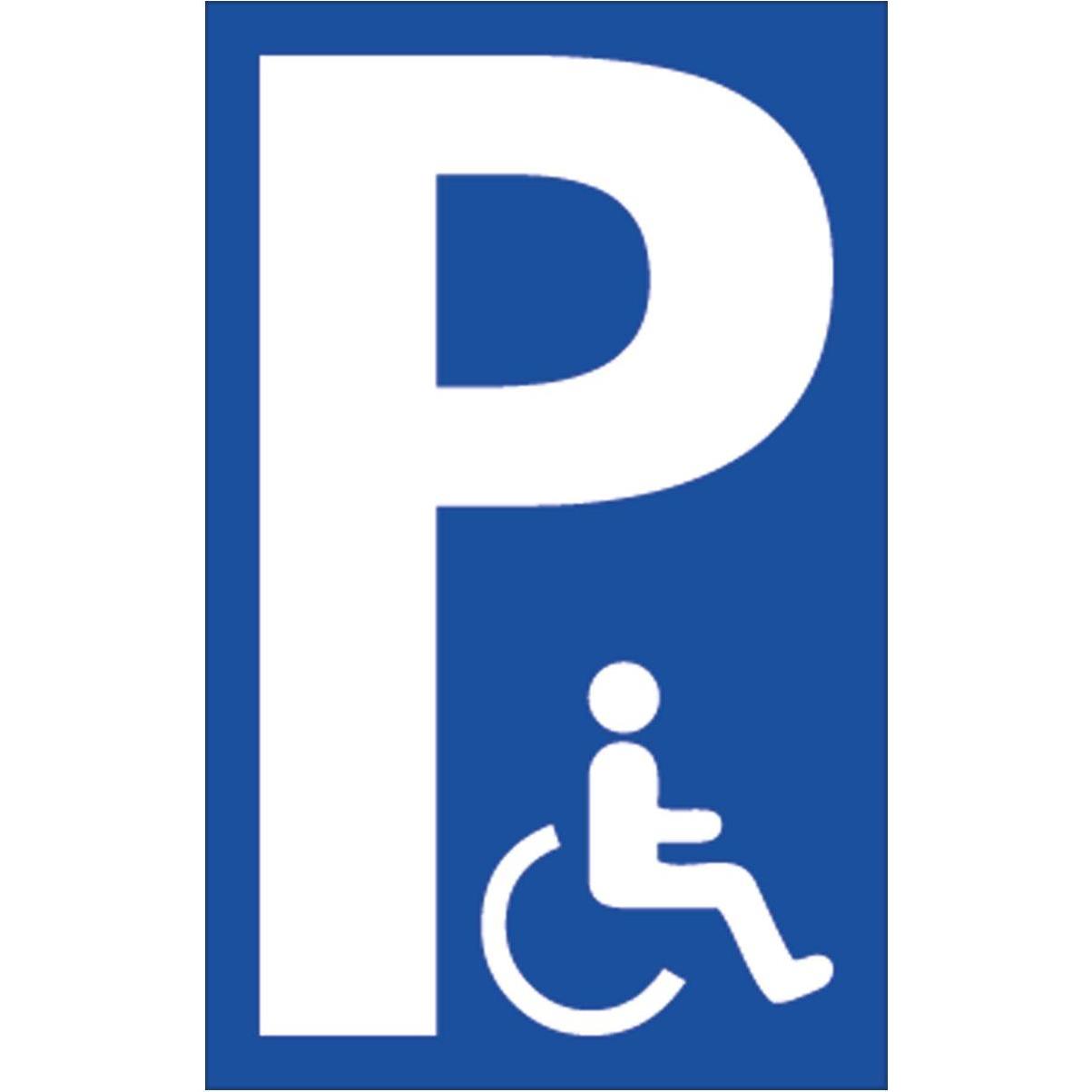 4x 0, Informationsschild, Parkplatzschilder