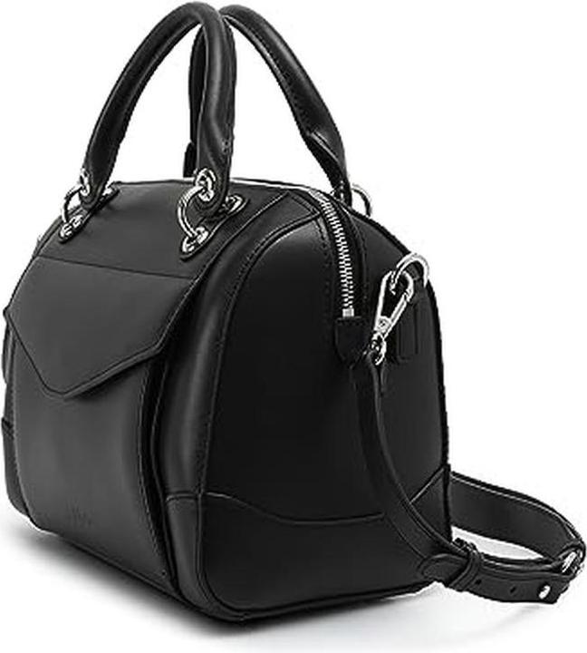 Actual product image Kate Moss Practical Compartmentalized Leather Shoulder Bag for Organization