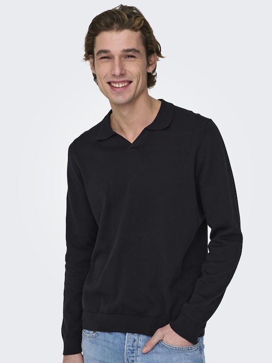 Image du produit Only & Sons Polo à manches longues (XS)