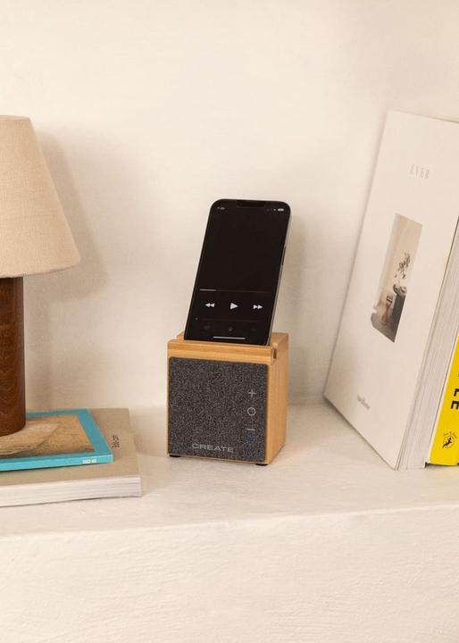 Produktbild Create Speaker Mini Pro Bamboo (2 h, Akkubetrieb)
